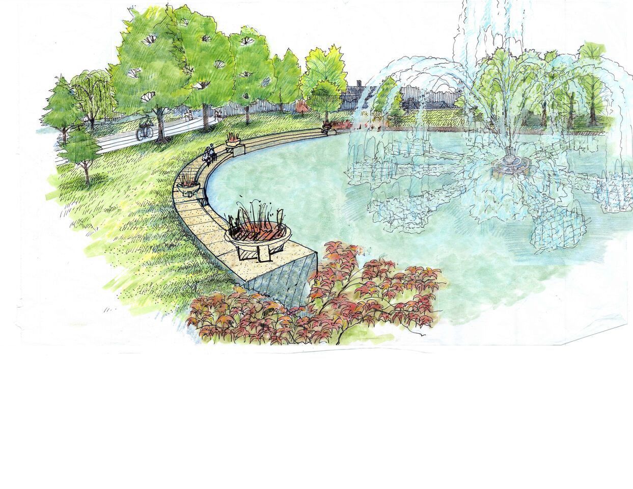 Forest Park Forever eastern waterways project